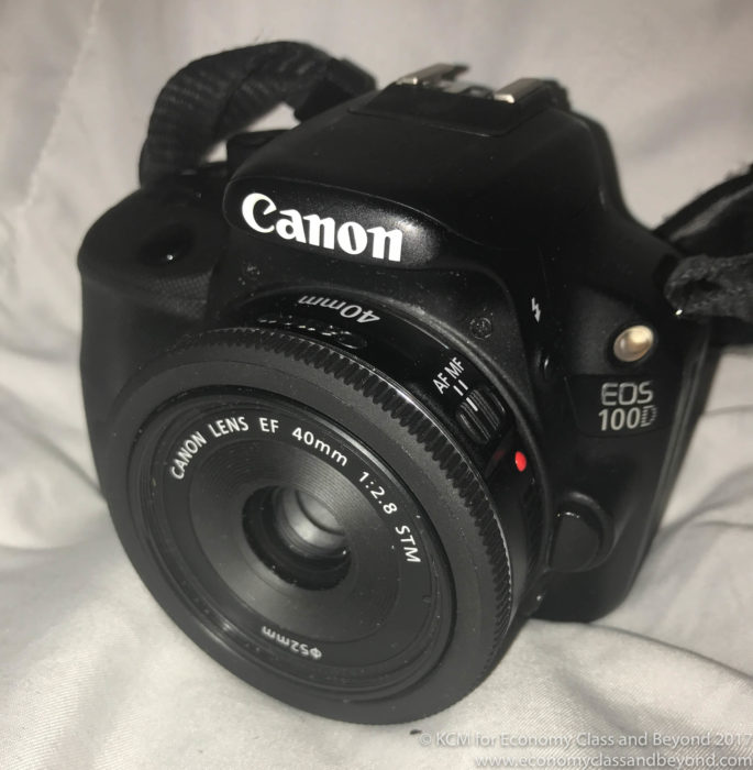 Canon 100D with Canon 40mm f2.8 - Image, Economy Class and Beyond