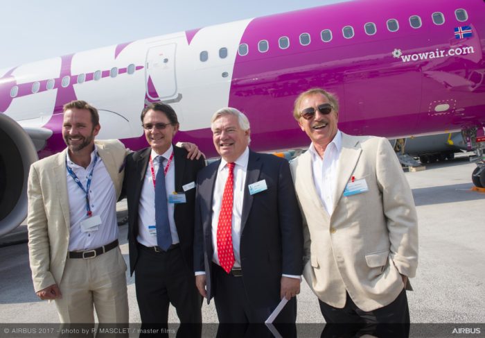 A321neo WOW air delivery