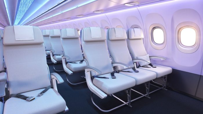 Airspace by Airbus A320 concept cabin