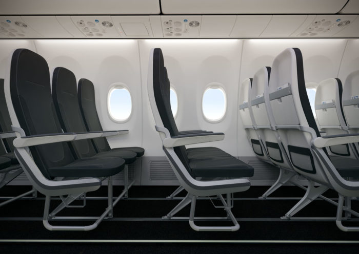 Lift by Encore Boeing 737 SFE Tourist Class seat