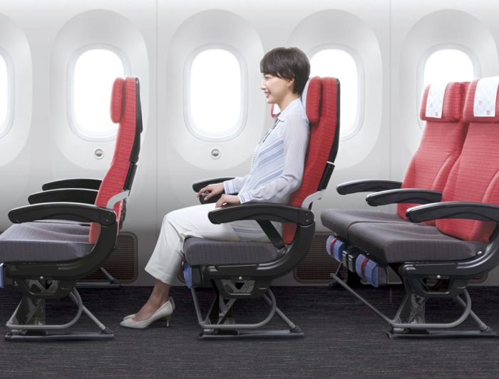 Japan Airlines Sky Wider Economy Seat - Image, Japan Airlines