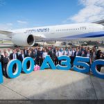 100th Airbus A350 delivered to China Airlines with Airbus and China Airlines staff - Image, Airbus