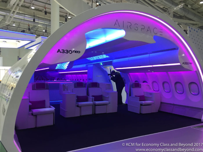Airspace by Airbus Mockup for the A330neo