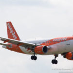 EasyJet Airbus A320 coming into land at Birmingham Airport - Image, Economy Class and Beyond