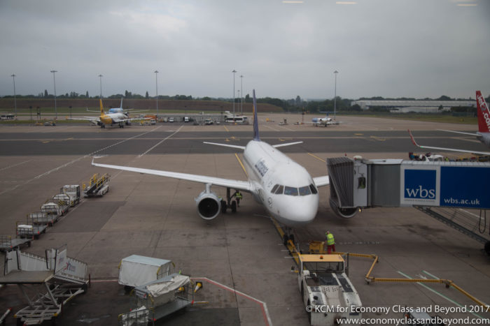 Lufthansa Airbus A319 - Birmingham Airport