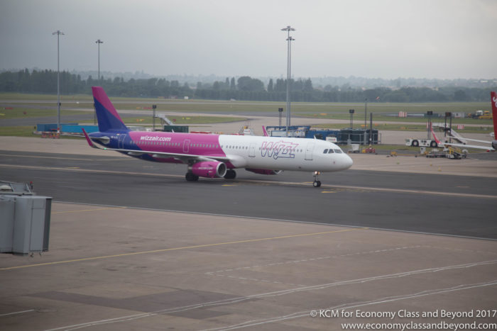 Wizz Air Airbus A321 Birmingham Airport, Image, Economy Class and Beyond