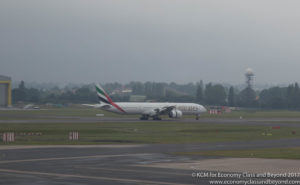 Emirates Boeing 777-300ER - Birmingham Airport