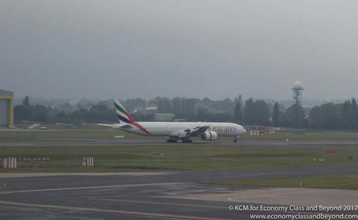 Emirates Boeing 777-300ER - Birmingham Airport