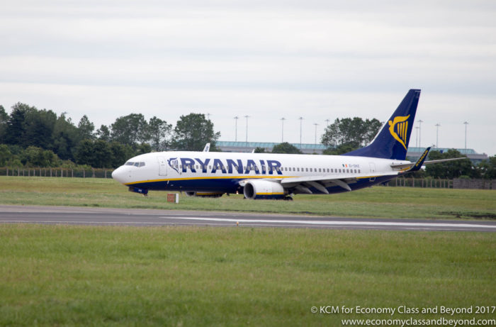 Ryanair Boeing 737-800 Dublin Airport - Image, Economy Class and Beyond