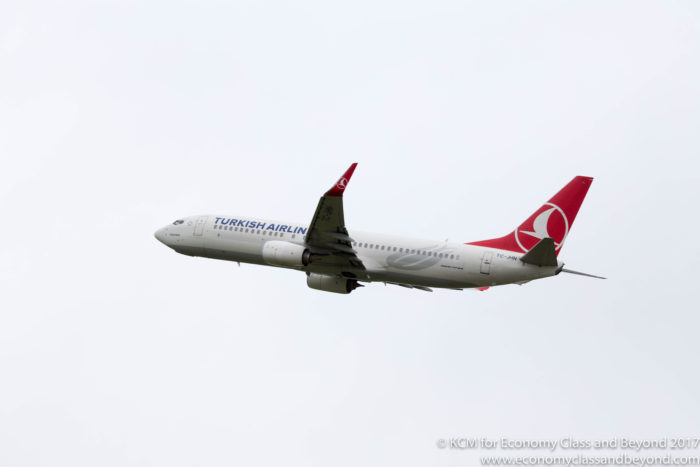 Turkish Airlines Boeing 737-800 Dublin Airport - Image, Economy Class and Beyond