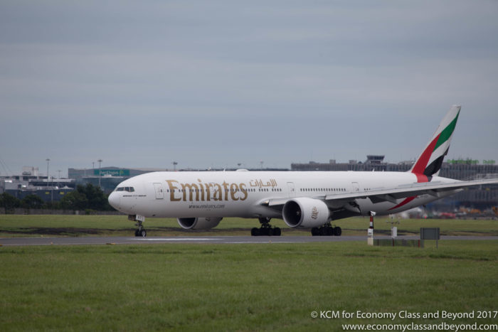 Emirates Boeing 777-300ER - Dublin Airport