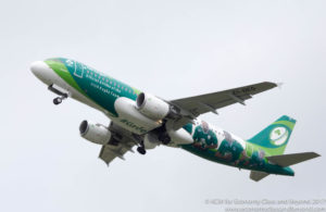 Aer Lingus Airbus A320 "Green Spirit" - Dublin Airport
