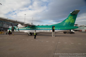 Aer Lingus Regional ATR72-600 at Birmingham Airport - Image, Economy Class and Beyond