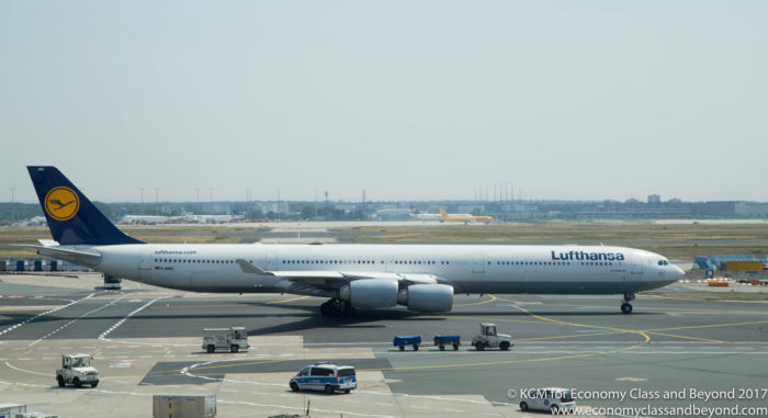 Lufthansa Airbus A340-600 at Frankfurt Airport - Image, Economy Class and Beyond