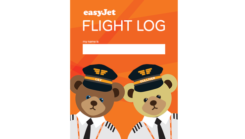 Easyjet Flight Log para bebes o niños - Vuelos / volar con bebés o niños