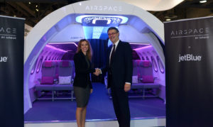 JetBlue Airbus A320 Airspace cabin unveiling APEX Expo-2017