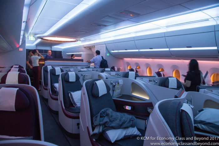 Qatar Airways A350 QR944 Hamad International Doha to Singapore Changi 