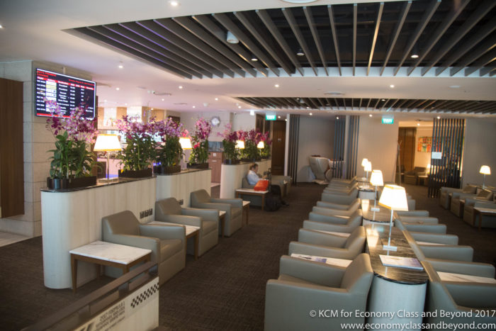 Singapore Changi SATS lounge