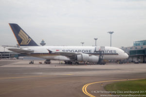 Singapore Airlines A380 at Singapore Changi Airport - Image, Economy Class and Beyond