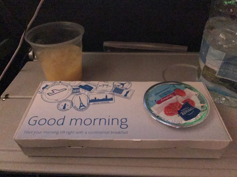 So Can American Airlines Deliver A Quality Breakfast Service In Y Economy Class Beyond