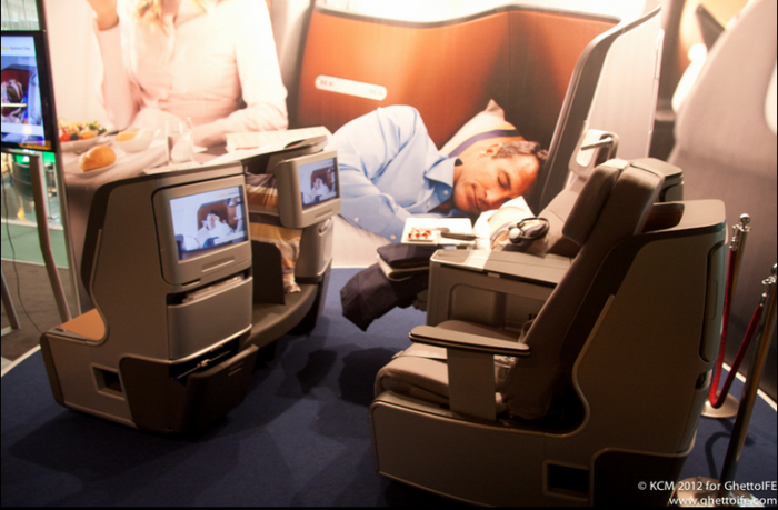 Lufthansa Business Class Seat 