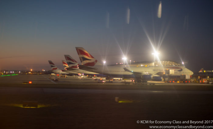 British Airways Boeing 747 at Terminal 5 - Image, Economy Class and Beyond
