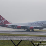 Virgin Atlantic Boeing 747-400 departing Manchester Airport - Image - Economy Class and Beyond