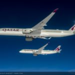A350-1000 and A350-900 Qatar formation flight - Image, Airbus