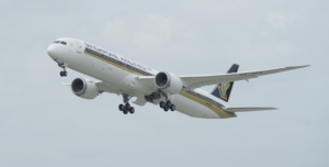 Flight Testing of the SIA Singapore Airlines 787-10 at Charleston - Image, Singapore Airlines