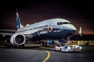 MAX-7 Paint Hangar Rollout for Employee Rollout Ceremony Boeing 737 MAX 7 - Image, The Boeing Company