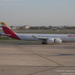 Iberia Airbus A340-600 taxing at Chicago O'Hare - Image, Economy Class and Beyond