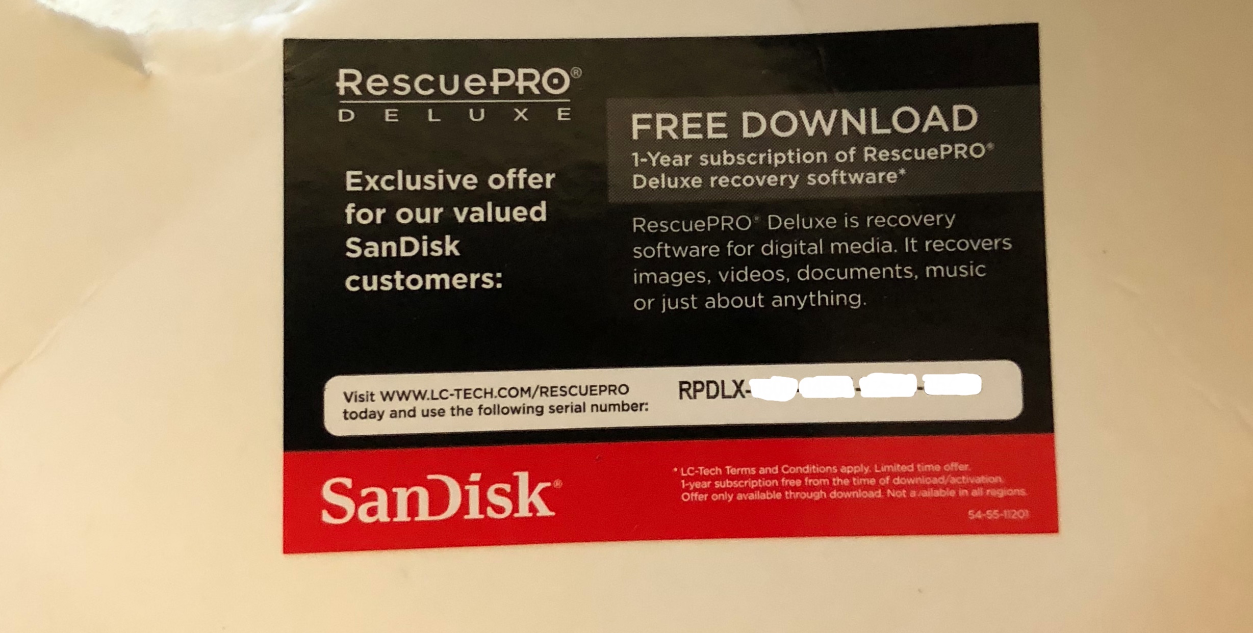 lucky stay Earliest Sandisk Rescue Pro - Economy Class & Beyond