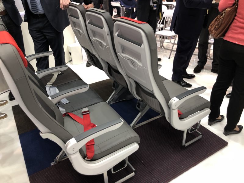 Geven and Lufthansa new essenza seat