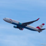 Austrian Airlines Boeing 767-300ER departing Chicago O'Hare - Image, Economy Class and Beyond