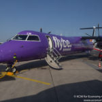 Flybe Bombardier Q400 at Hamburg Airport - Image, Economy Class and Beyond
