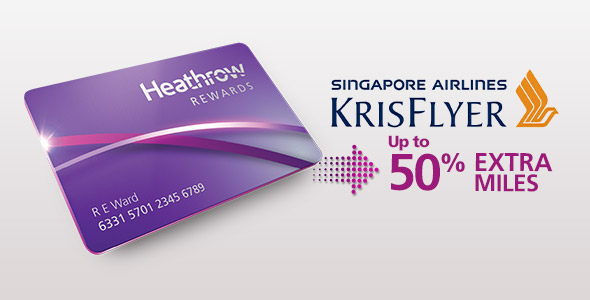 Heathrow Rewards Singapore Airlines Kirsflyer bonus