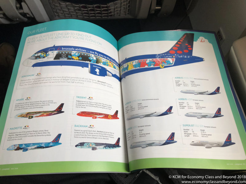 an open book with an image of an airplane