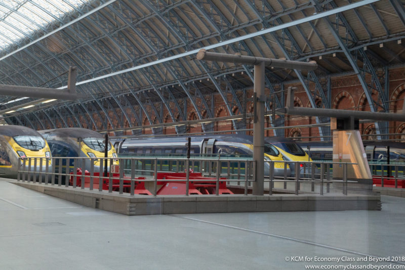 Trains Eurostar Londres St Pancras – photo, classe économique et au-delà