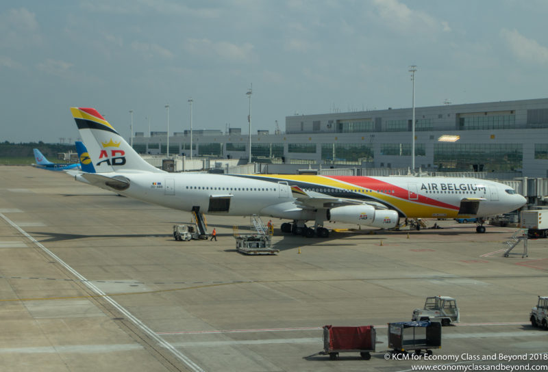 Air Belgium Airbus A340-300 at Brussels National - Image, Economy Class and Beyond