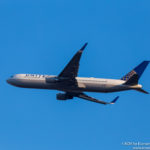 United Airlines Boeing 767-300ER with Winglets departing Chicago O'Hare International - Image, Economy Class and Beyond