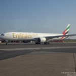 Emirates Boeing 777-300ER taxiing at Hamburg Airport - Image, Economy Class and Beyond