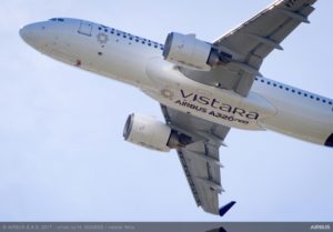 A320neo VISTARA underbelly - First A320neo for Vistara - Image, Airbus