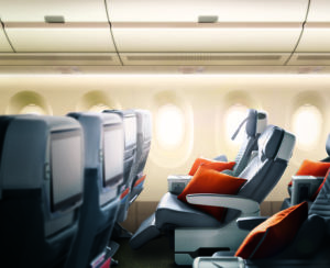 Singapore Airlines Airbus A350 Premium Economy Seating