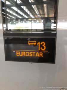 Eurostar ES 9114 London to Amsterdam