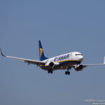 Ryanair Boeing 737-800 coming into land at Dublin Airport - Image, Economy Class and Beyond