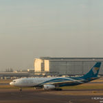 Oman Air Airbus A330 taxing at London Heathrow - Image, Economy Class and Beyond