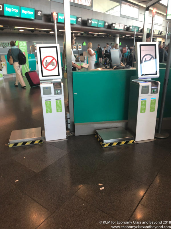 a machine in a terminal