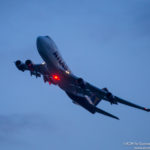 Atlas Air Boeing 747-400 Freighter climbing out of Chicago O'Hare International - Image, Economy Class and Beyond