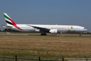 Emirates Boeing 777-300ER "Year of Zahed"