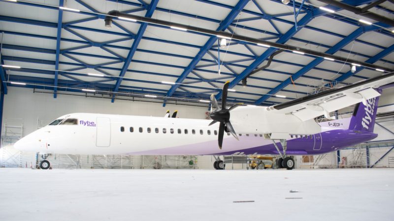 FlyBe New livery - Image, Flybe via Twitter